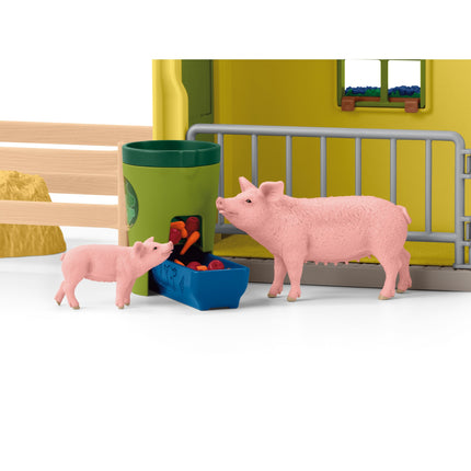 Schleich Farm World Playset Large Farm With Animals