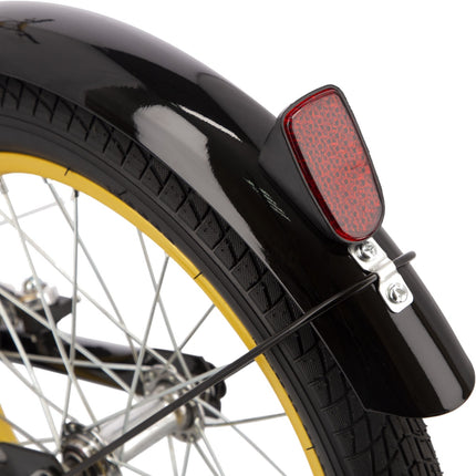 Scooter 20/16"" Black/Gold – Lightweight, Durable