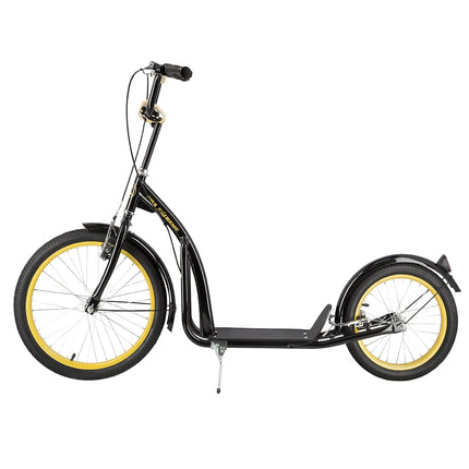 Scooter 20/16"" Black/Gold – Lightweight, Durable