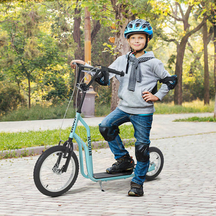 Children's scooter with pneumatic tires, age 5+
