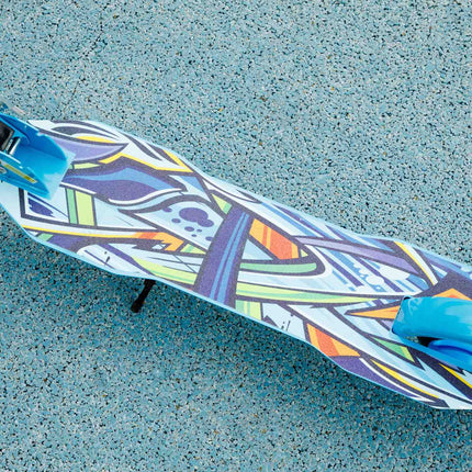 Children's foldable kick scooter, adjustable, 6-12 years