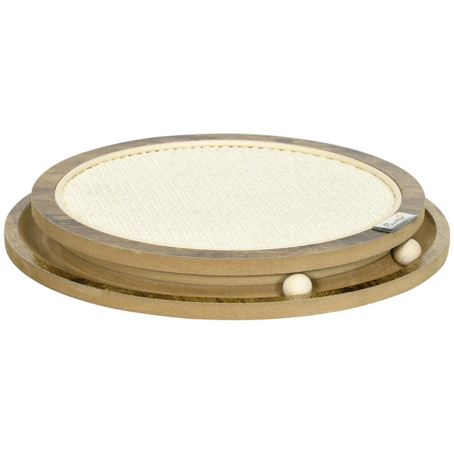 Cat Scratching Board with double layer design and game ball