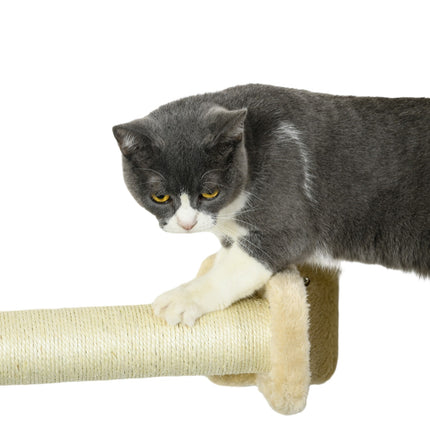 Scratching board, durable springboard, light grey