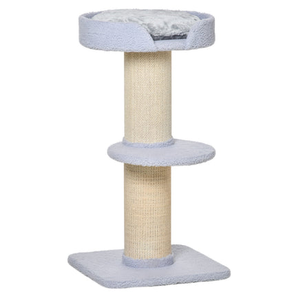 Light Blue Sisal Cat Play Tree, 91cm, 30kg Capacity