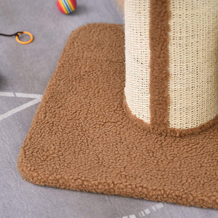 Cat scratching tree with removable cushions, sisal, 45x45x91cm