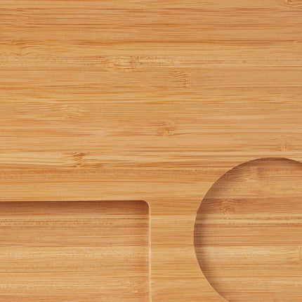 Screen stand with storage