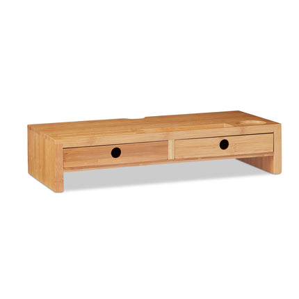 Screen stand with storage