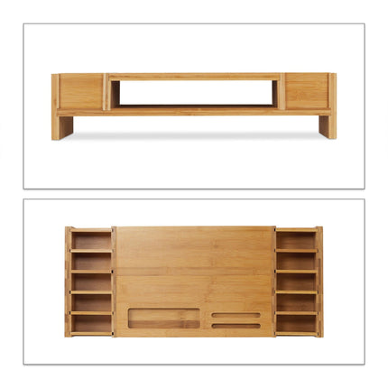 Screen stand with storage