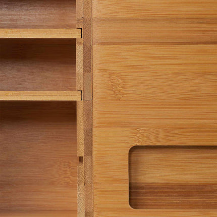 Screen stand with storage