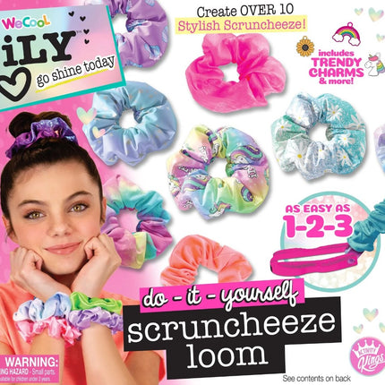 Scruncheeze Loom for Easy Hair Styling, No-Tangle Design