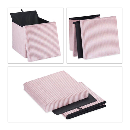 Seat Cube foldable velvet