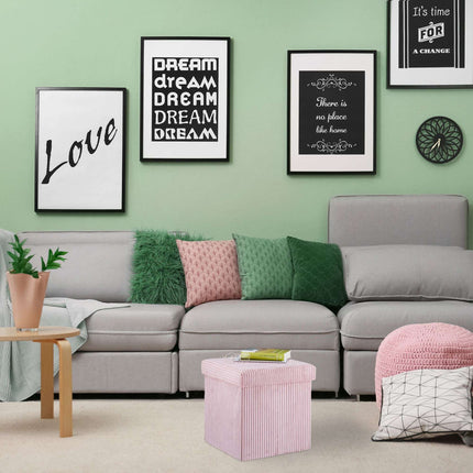 Seat Cube foldable velvet