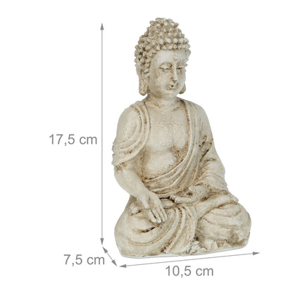 Seated Buddha figure 17.5 cm