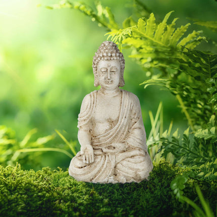 Seated Buddha figure 17.5 cm