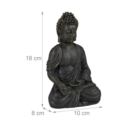 Seated Buddha figure 18 cm