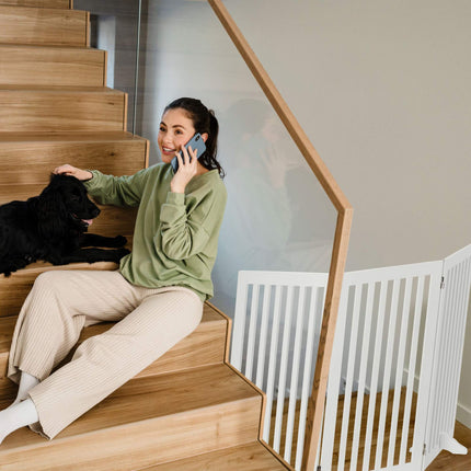 Security gate wood