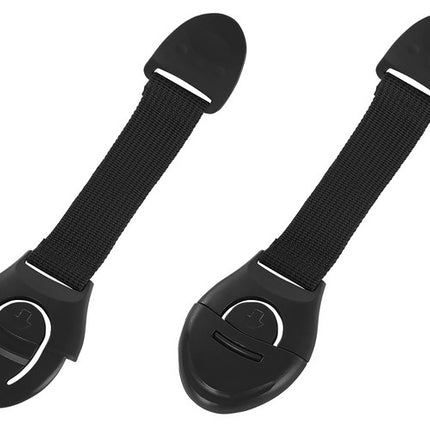 Security - lock for cabinets 10 pcs. black