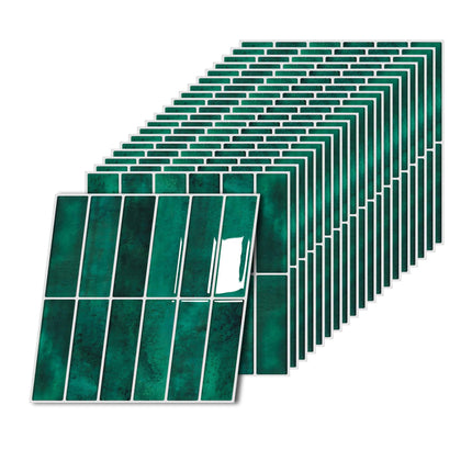 Self-Adhesive 3D Tile Stickers, 30x30 cm, Removable