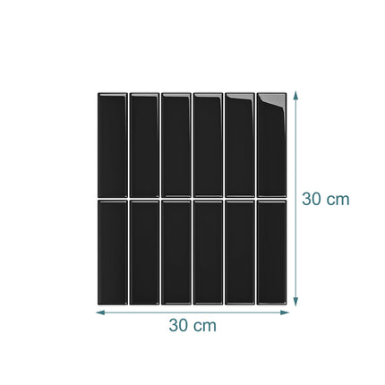 Self-Adhesive 3D Tiles, 30x30 cm, Removable Wall Panels