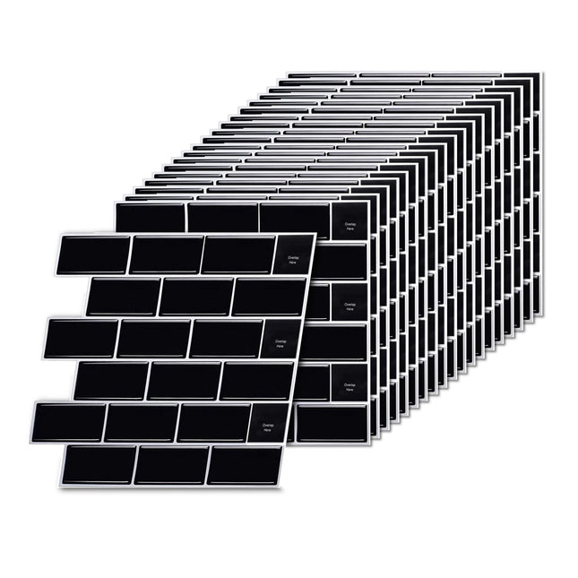 Self-Adhesive 3D Wall Tiles, 30x30 cm, Easy Install