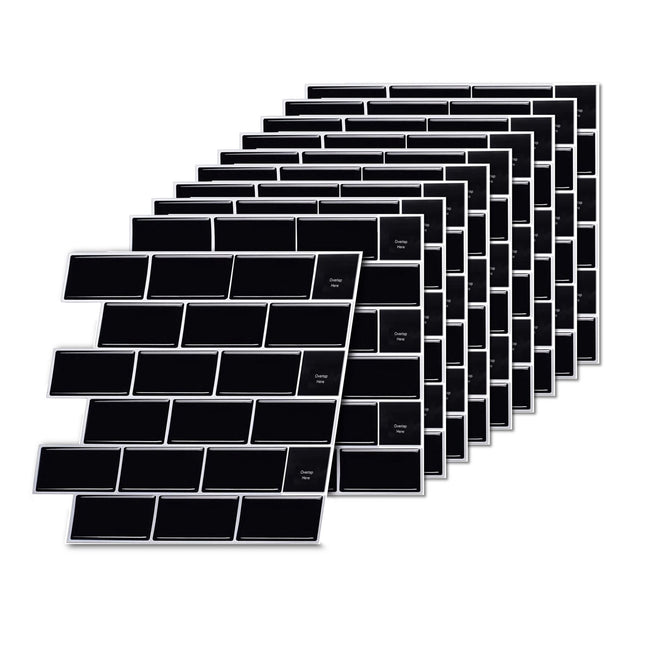 Self-Adhesive 3D Wall Tiles, 30x30 cm, Easy Install