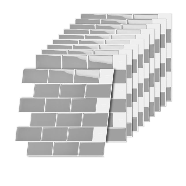 Self-Adhesive 3D Wall Tiles, 30x30 cm, Easy Install