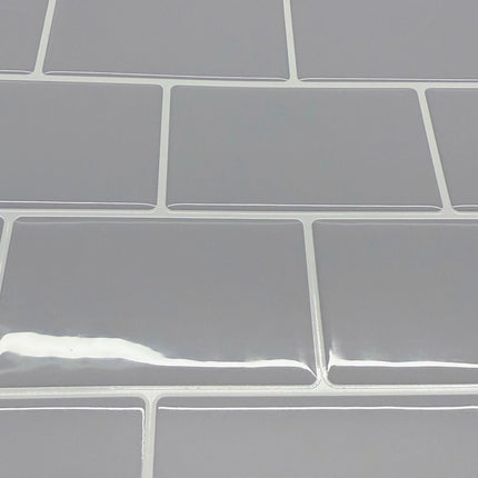 Self-Adhesive 3D Wall Tiles, 30x30 cm, Metro Design
