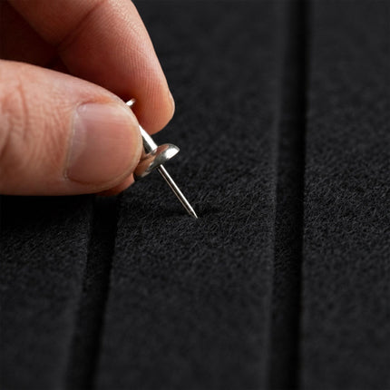 Self-Adhesive Black Felt Pinboard, 40 x 60 cm
