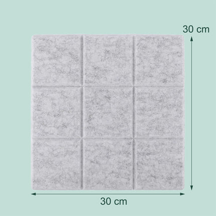 Self-Adhesive Felt Boards, 12-Pack, Square, Wall-Mount