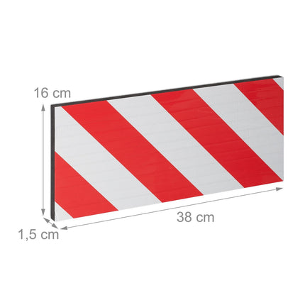 Self-Adhesive Reflective Garage Wall Protector, 2-Pack