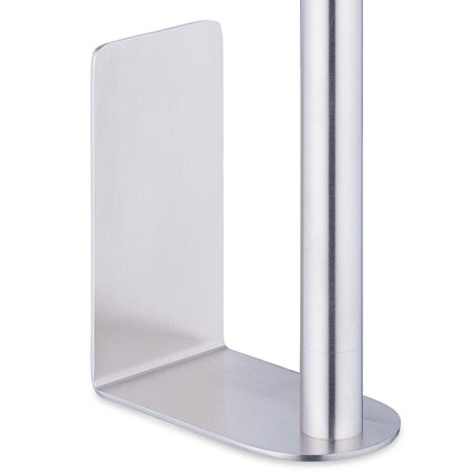 Self-Adhesive Toilet Roll Holder with Spare Roll Storage