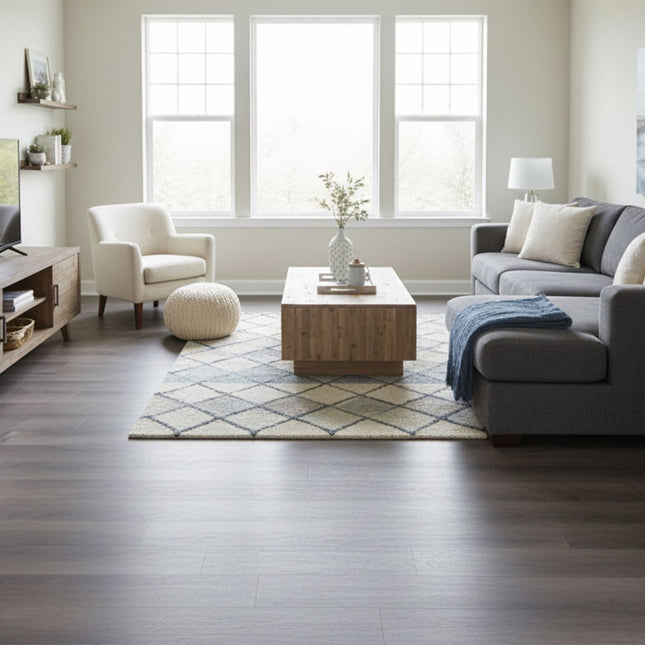 Self-Adhesive Wood Effect PVC Flooring, Slip-Resistant, Waterproof