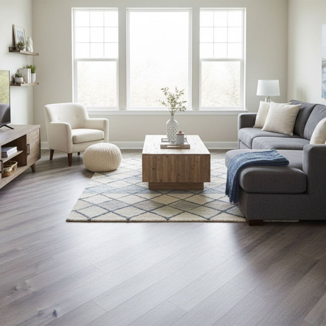 Self-Adhesive Wood Effect PVC Flooring, Slip-Resistant, Waterproof