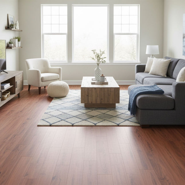 Self-Adhesive Wood Effect PVC Flooring, Slip-Resistant, Waterproof