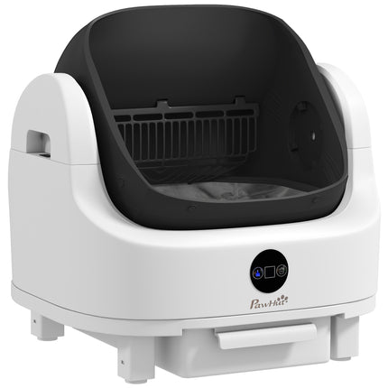 Self-Cleaning Cat Litter Box, Top Entry, 8L, White