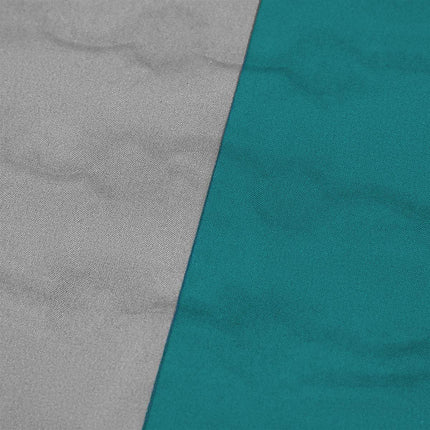 Self-Inflating Camping Mat, Turquoise-Grey