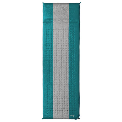 Self-Inflating Camping Mat, Turquoise-Grey