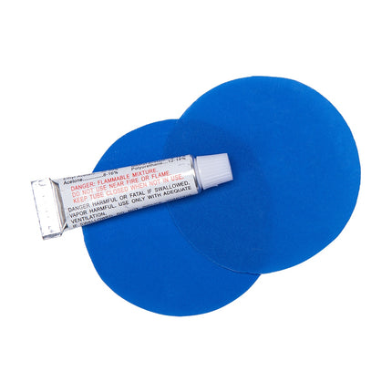 Self-Inflating Camping Mat with Pillow, Blue
