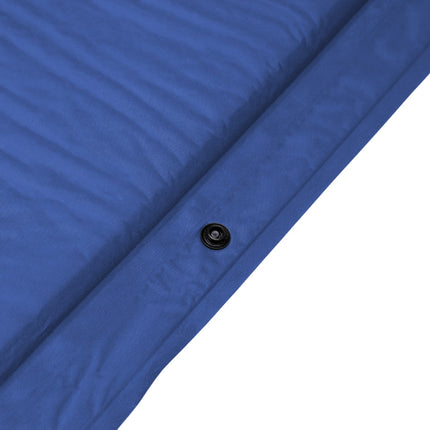 Self-Inflating Camping Mat with Pillow, Blue-Gray