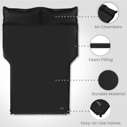 Self-Inflating Car Mattress 188x132 cm, 5 cm Thick