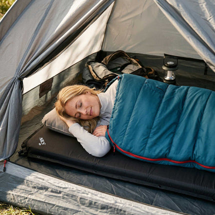 Self-Inflating Sleeping Mat 188x65x5 cm, Black