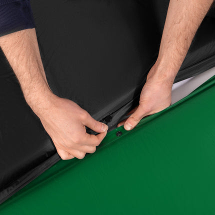 Self-Inflating Sleeping Mat, 188x65x5 cm, Green