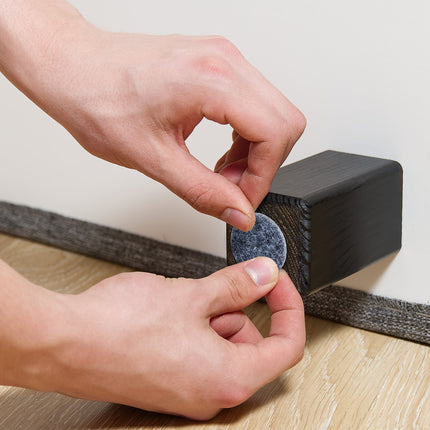 Self-adhesive felt sliders 204-pack