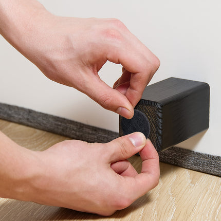 Self-adhesive felt sliders 204-pack
