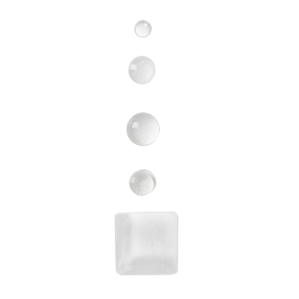 Self-adhesive rubber buffers set of 222