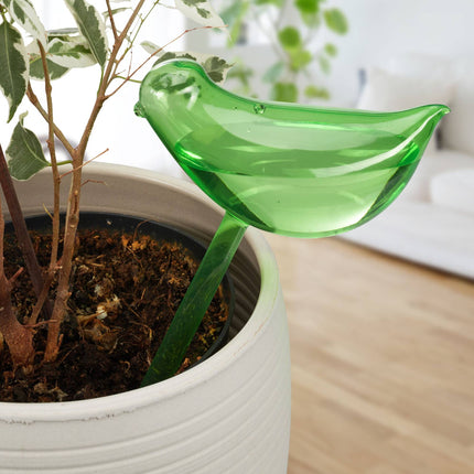 Self-watering bird set of 4
