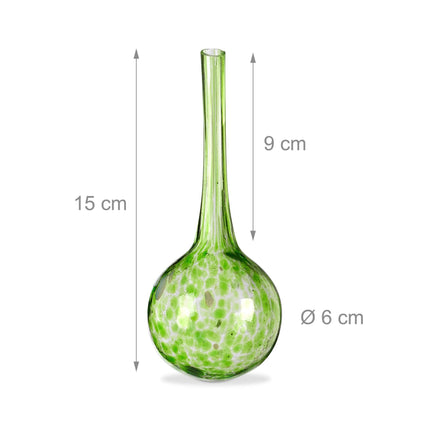 Self-watering glass set of 2