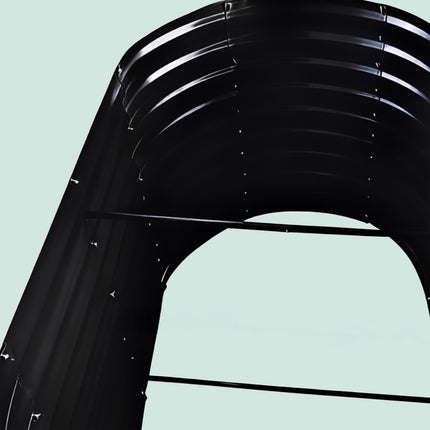 Semi-Circular Metal Planter – Weatherproof Raised Bed