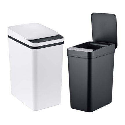 Sensor Kitchen Bins Set, 9L & 15L, Black-White