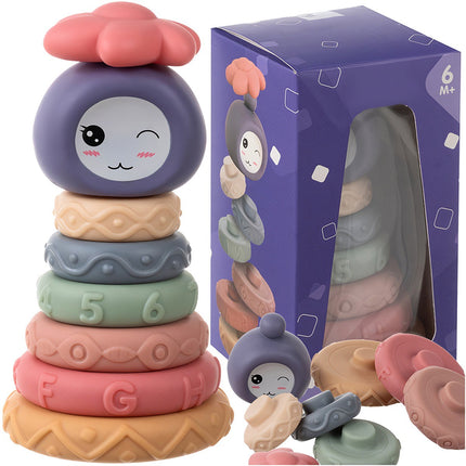 Sensory Blocks for Babies, Soft Rubber, 8 Pieces